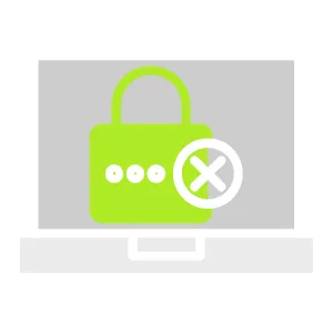 Protected credentials icon